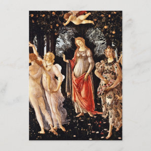Sandro Botticelli - Primavera, Vår Inbjudningar