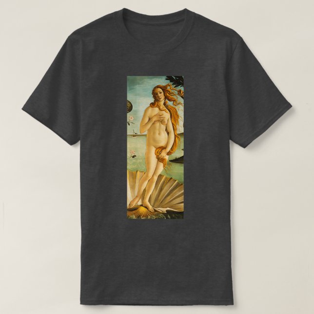 Sandro Botticelli quotVenusquots födelse 1 T Shirt (Design framsida)