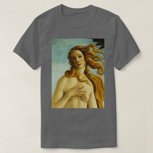 Sandro Botticelli quotVenusquots födelse 3 T Shirt (Design framsida)