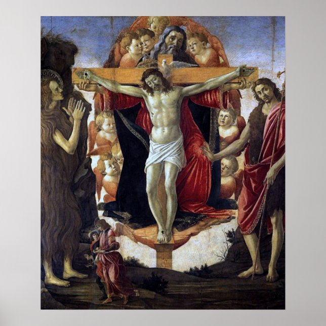 Sandro Botticelli - The Holy Trinity Poster (Framsidan)