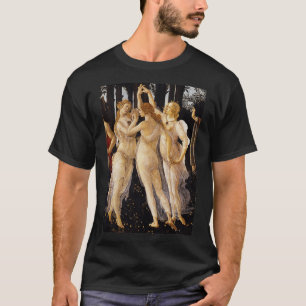 Sandro Botticelli Three Graces i Primavera T Shirt