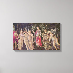 Sandro Botticelli - vår (Primavera) Canvastryck