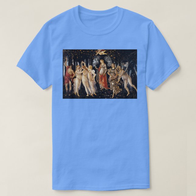 Sandro Botticelli Venus 3 föds T Shirt (Design framsida)