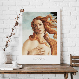 Sandro Botticelli Venus Art Exhibit P Canvastryck