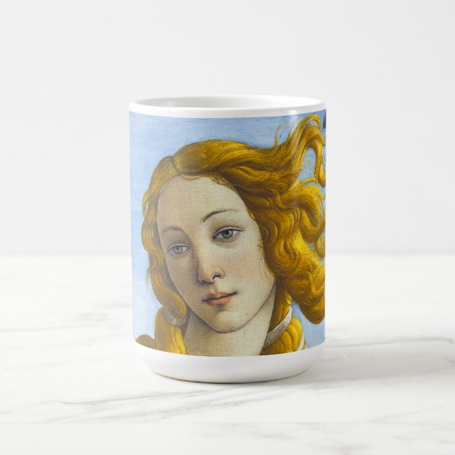 Sandro Botticelli - Venus Close-up Kaffemugg (Center)