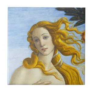Sandro Botticelli - Venus Close-up Kakelplatta