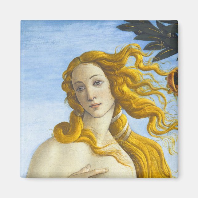 Sandro Botticelli - Venus Close-up Magnet (Framsidan)