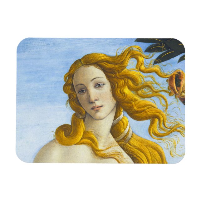 Sandro Botticelli - Venus Close-up Magnet (Horisontell)