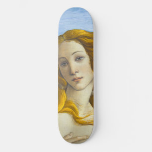 Sandro Botticelli - Venus Close-up Mini Skateboard Bräda 18,5 Cm