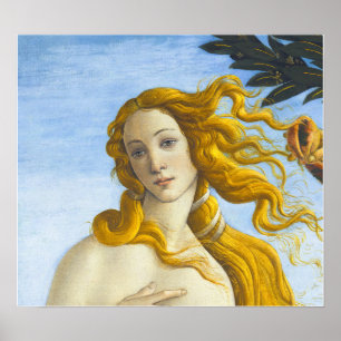 Sandro Botticelli - Venus Close-up Poster