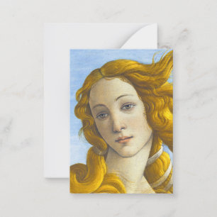 Sandro Botticelli - Venus Detail födelse Anteckningskort