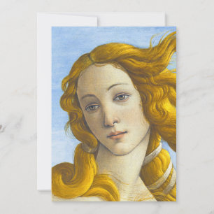 Sandro Botticelli - Venus Detail födelse Inbjudningar