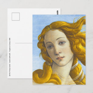 Sandro Botticelli - Venus Detail födelse Vykort