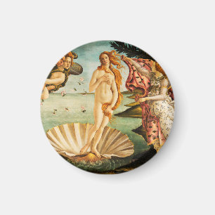 Sandro Botticelli: Venus Fine Art Birth Magnet