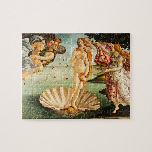 Sandro Botticelli: Venus Fine Art Pussel (Horisontell)