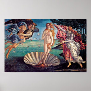 Sandro Botticelli - Venus födelse - Fin konst Poster