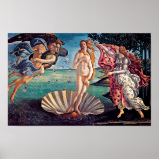 Sandro Botticelli - Venus födelse - Fin konst Poster