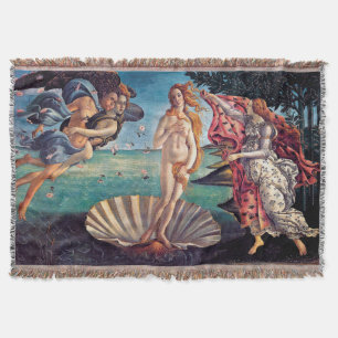 Sandro Botticelli - Venus födelse - Finkonst Filt