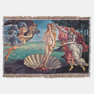 Sandro Botticelli - Venus födelse - Finkonst Filt