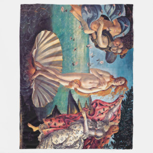 Sandro Botticelli - Venus födelse - Finkonst Fleecefilt
