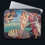 Sandro Botticelli - Venus födelse - Finkonst Laptop Fodral<br><div class="desc">Venus födelse är en målning av Sandro Botticelli som allmänt tros ha målats i mitten av 1480-talet. Den skildrar gudinnan Venus,  som framträder ur havet som en vuxen kvinna och anländer till stranden.</div>