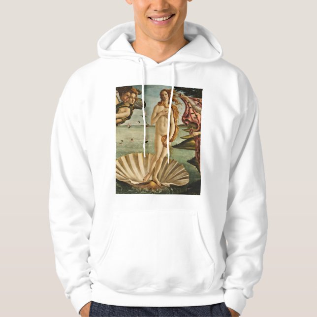 Sandro Botticelli - Venus födelse Hoodie (Framsida)