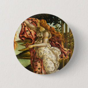 Sandro Botticelli "Venus födelse - Hora" Butt Knapp