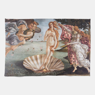 Sandro Botticelli - Venus födelse Kökshandduk