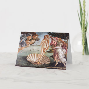 Sandro Botticelli - Venus födelse Kort