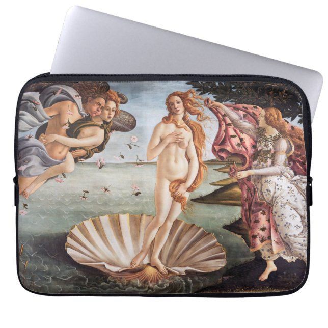 Sandro Botticelli - Venus födelse Laptop Fodral (Framsidan)