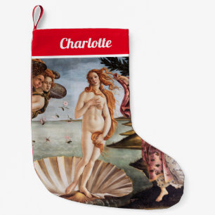 Sandro Botticelli - Venus födelse Liten Julstrumpa