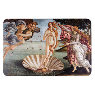 Sandro Botticelli - Venus födelse Magnet
