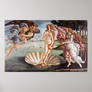 Sandro Botticelli - Venus födelse Poster