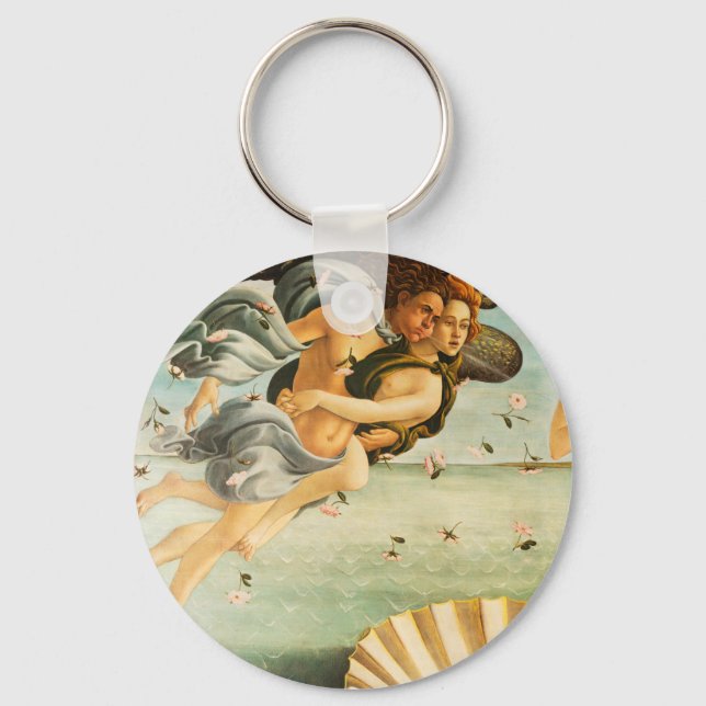 Sandro Botticelli Venus födelse Zefyros, Kloris Nyckelring (Framsida)