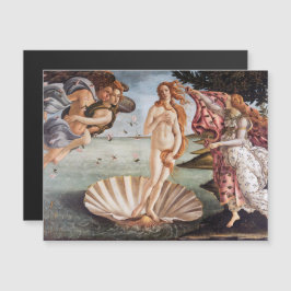 Sandro Botticelli - Venus Magnetic Card-födelse