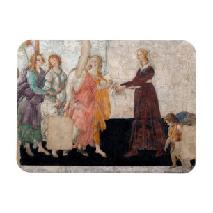 Sandro Botticelli - Venus och de tre Graces Magnet