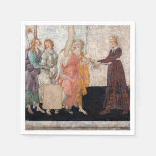 Sandro Botticelli - Venus och de tre Graces Pappersservett