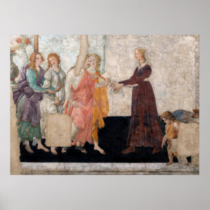 Sandro Botticelli - Venus och de tre Graces Poster