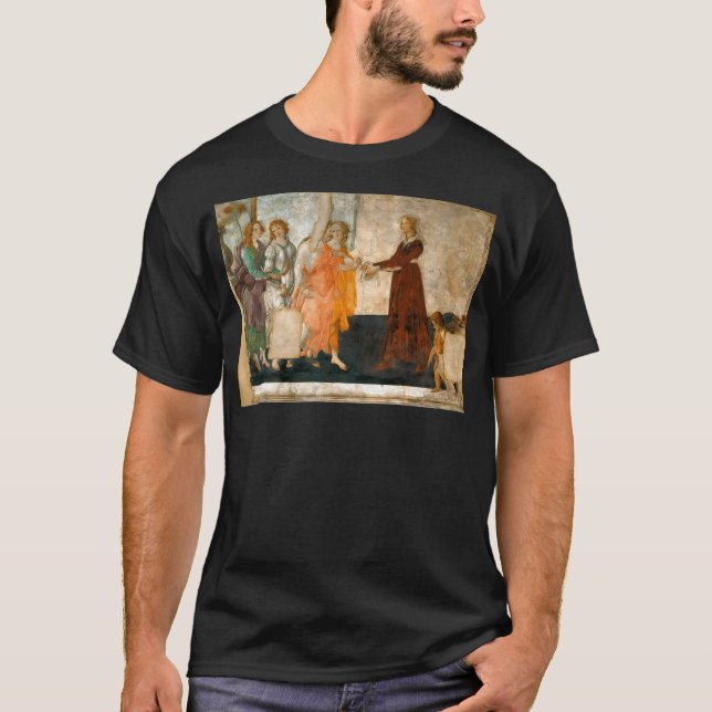 Sandro Botticelli Venus och de tre Graces T Shirt (Framsida)