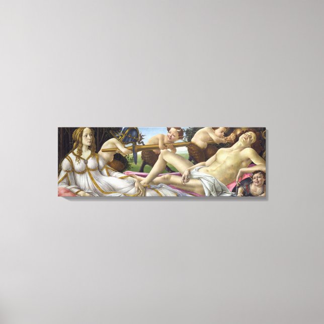 Sandro Botticelli - Venus och Mars Canvastryck (Framsida)