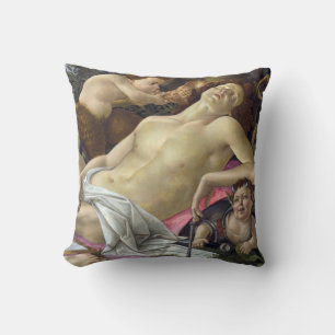 Sandro Botticelli - Venus och Mars, höger Kudde