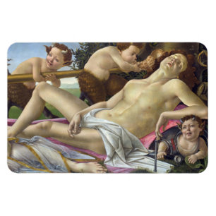 Sandro Botticelli - Venus och Mars, höger Magnet
