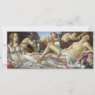 Sandro Botticelli - Venus och Mars Inbjudningar