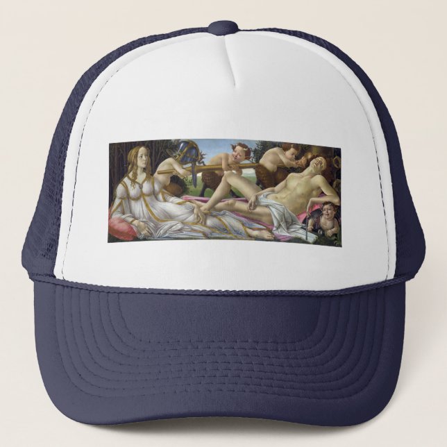Sandro Botticelli - Venus och Mars Keps (Framsida)