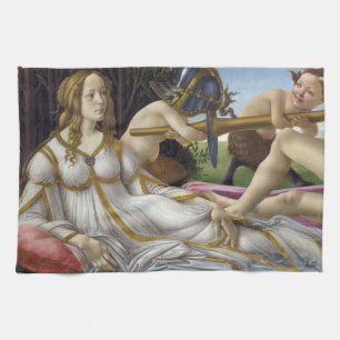 Sandro Botticelli - Venus och Mars, lämnat sida Kökshandduk