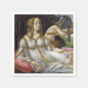 Sandro Botticelli - Venus och Mars, lämnat sida Pappersservett