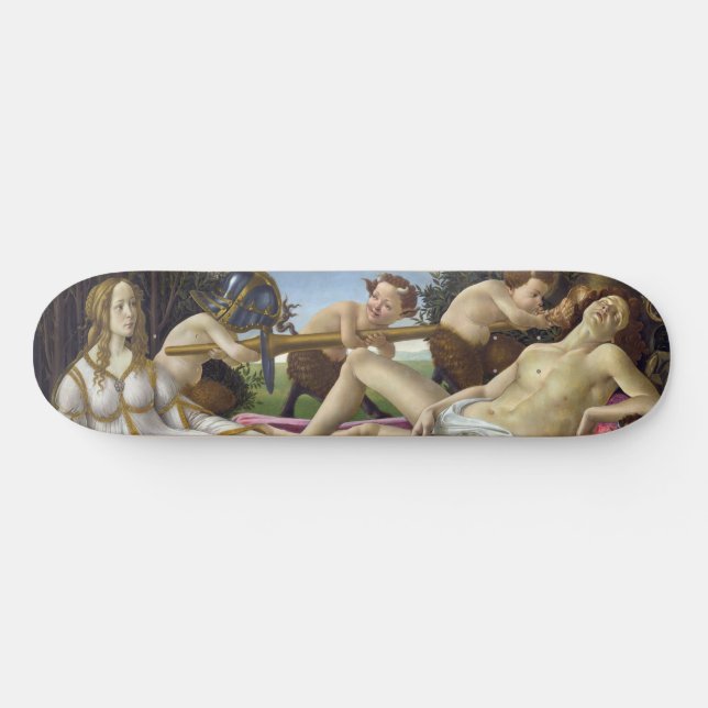 Sandro Botticelli - Venus och Mars Mini Skateboard Bräda 18,5 Cm (Horz)