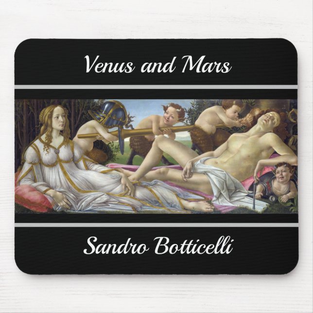 Sandro Botticelli - Venus och Mars Musmatta (Framsidan)