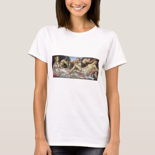 Sandro Botticelli - Venus och Mars T Shirt (Framsida)