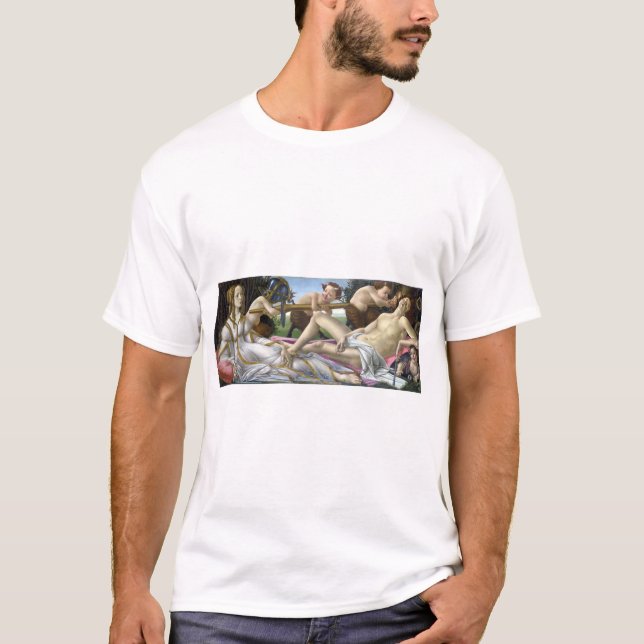 Sandro Botticelli Venus och Mars T Shirt (Framsida)